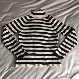 Tommy Hilfiger Striped Turtleneck Sweater